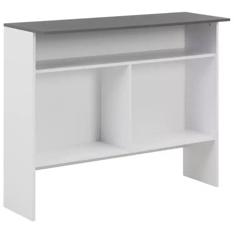 Table de bar Table de pub pour cuisine Table de bistrot avec 2 plateaux