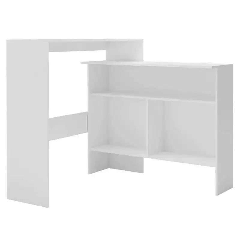 Table de bar Table de pub pour cuisine Table de bistrot avec 2 plateaux