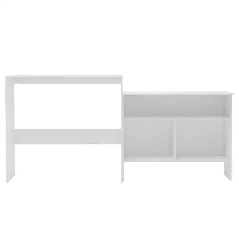 Table de bar Table de pub pour cuisine Table de bistrot avec 2 plateaux