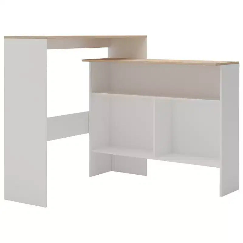 Table de bar Table de pub pour cuisine Table de bistrot avec 2 plateaux