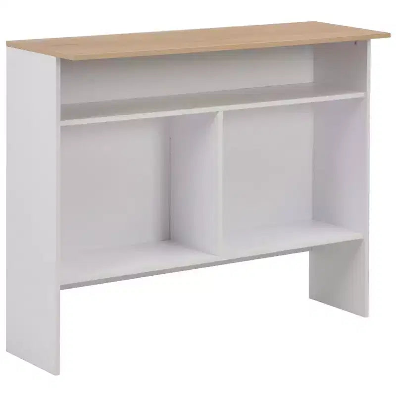 Table de bar Table de pub pour cuisine Table de bistrot avec 2 plateaux