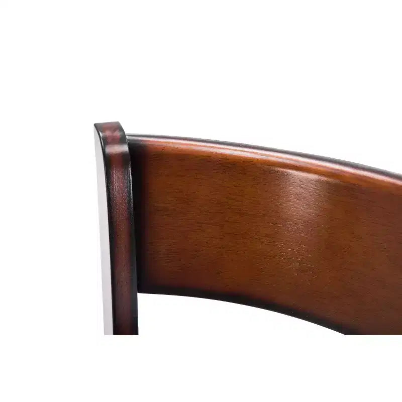 Tabouret de bar pivotant en bois massif hauteur comptoir