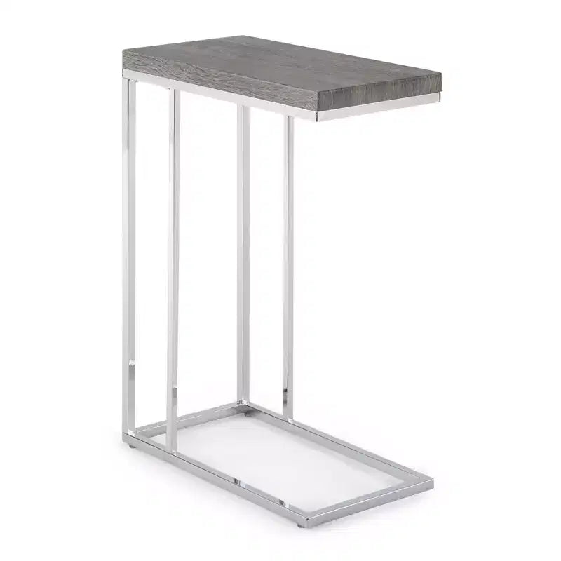 Table d'appoint de fauteuil grise