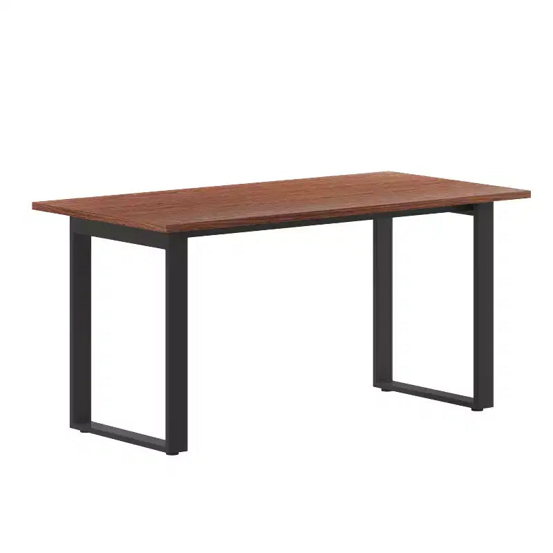 Table de salle à manger ou de jeu 60x30 avec plateau laminé double face et piètement en acier profilé en U ultra-robuste