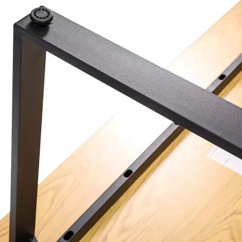Table de salle à manger ou de jeu 60x30 avec plateau laminé double face et piètement en acier profilé en U ultra-robuste