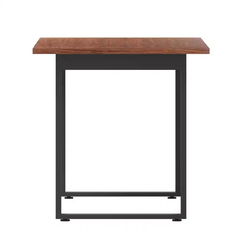 Table de salle à manger ou de jeu 60x30 avec plateau laminé double face et piètement en acier profilé en U ultra-robuste