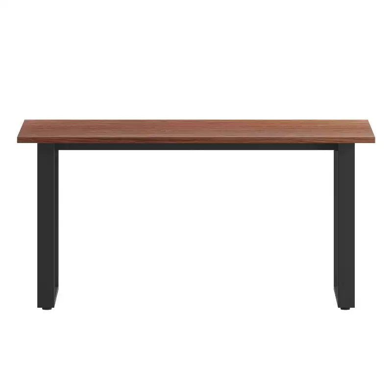 Table de salle à manger ou de jeu 60x30 avec plateau laminé double face et piètement en acier profilé en U ultra-robuste