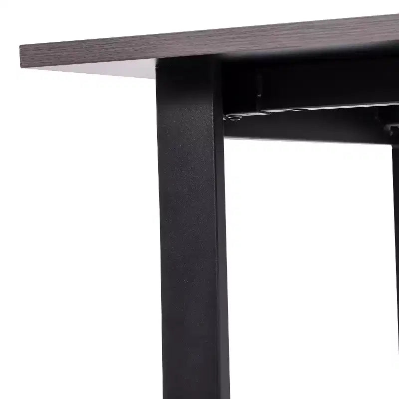 Table de salle à manger ou de jeu 60x30 avec plateau laminé double face et piètement en acier profilé en U ultra-robuste