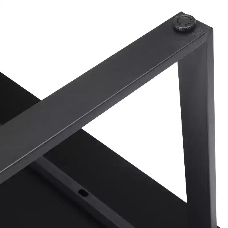 Table de salle à manger ou de jeu 60x30 avec plateau laminé double face et piètement en acier profilé en U ultra-robuste