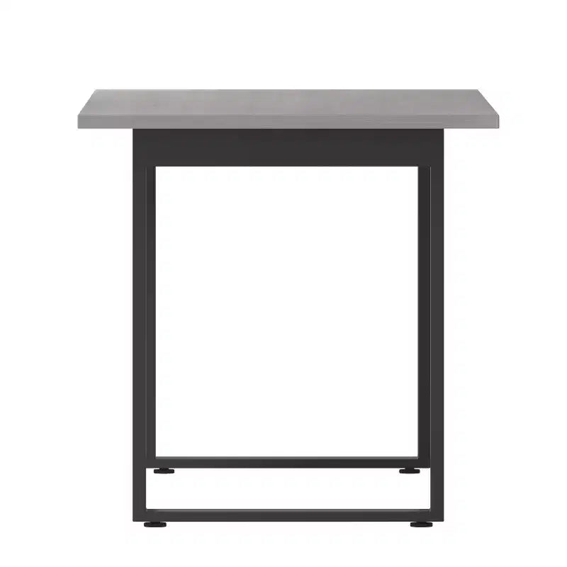 Table de salle à manger ou de jeu 60x30 avec plateau laminé double face et piètement en acier profilé en U ultra-robuste