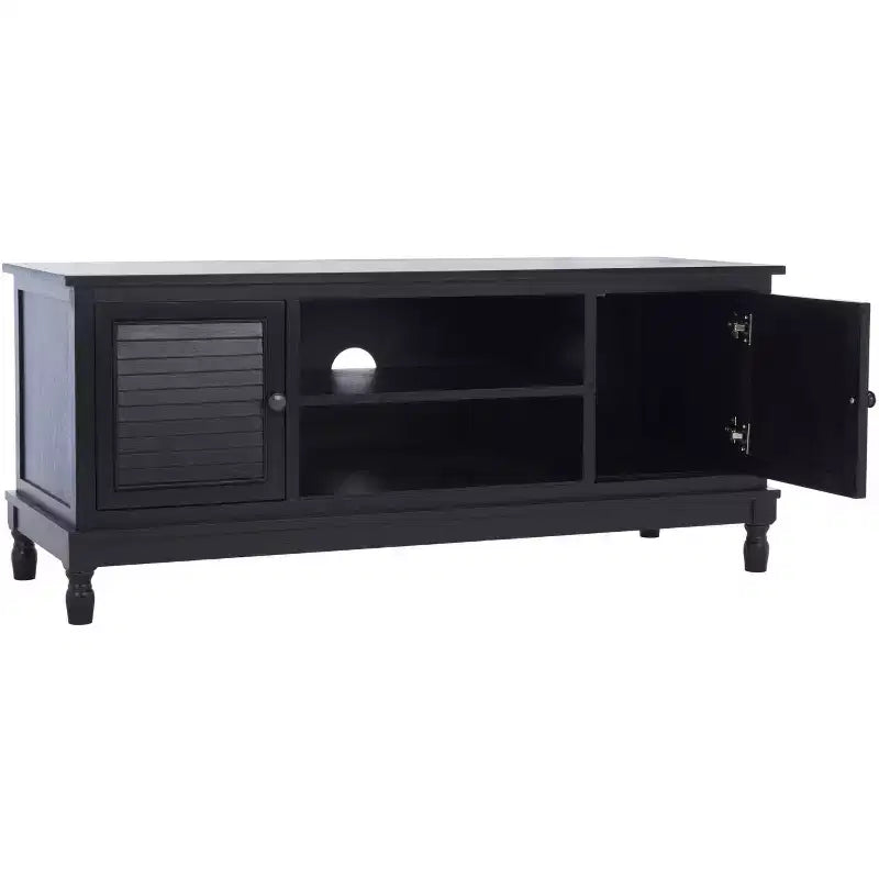 Meuble TV 2 portes 1 étagère