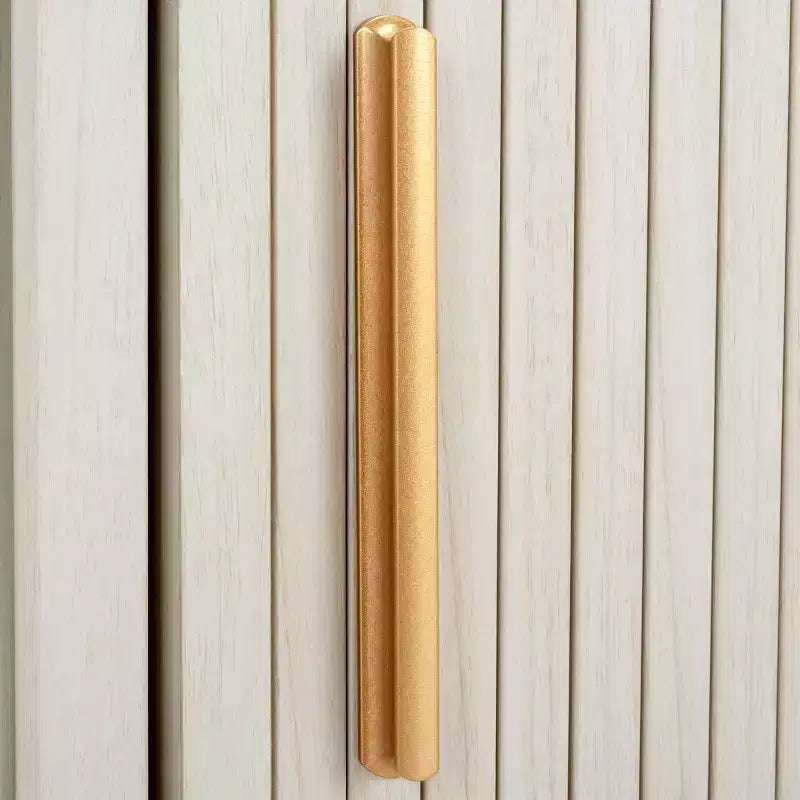 Meuble TV à 2 tambours et 1 porte vitrée