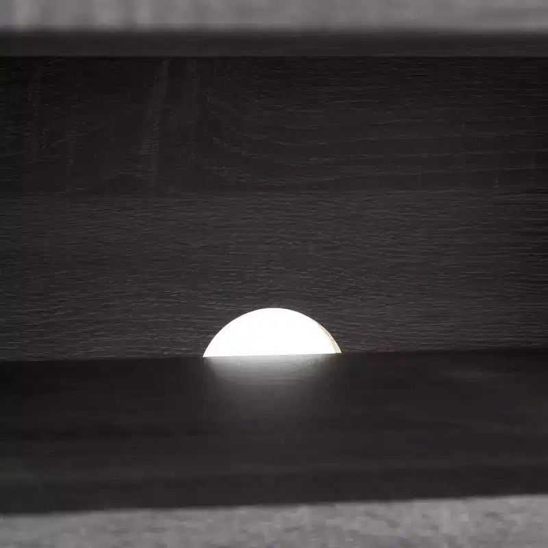 Meuble TV à 2 tambours et 1 porte vitrée
