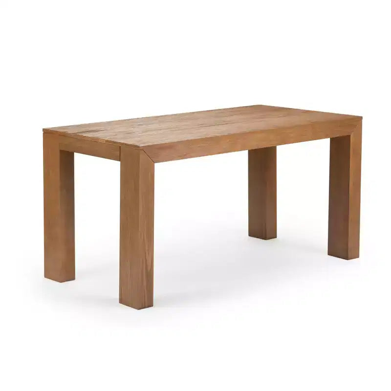Table à manger rectangulaire moderne en bois massif 60" pour 4 à 6 personnes