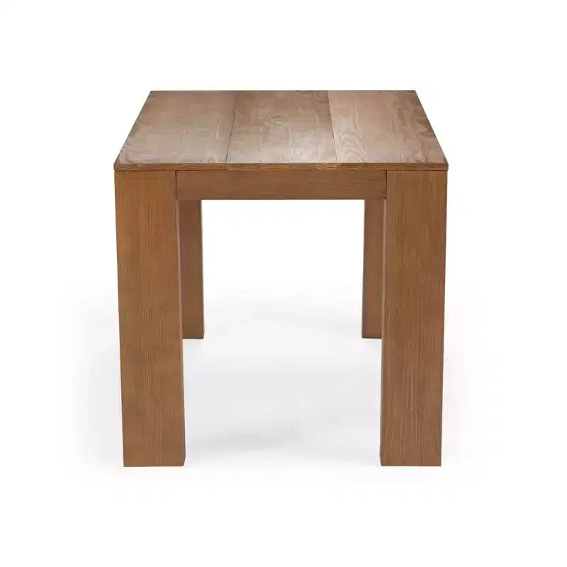 Table à manger rectangulaire moderne en bois massif 60" pour 4 à 6 personnes