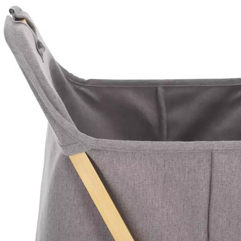 Panier à linge pliable - Naturel/Gris